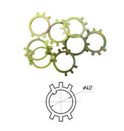 Шайба стопорная (водила) многолапчатая
