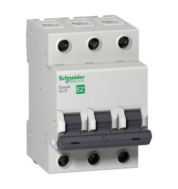 Автоматичний вимикач EZ9, 3Р, 25А, ХАРАКТЕРИСТИКА "С" Schneider Electric