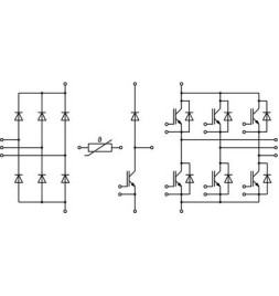 IGBT силовой модуль Semikron SkiiP 35NAB126V1