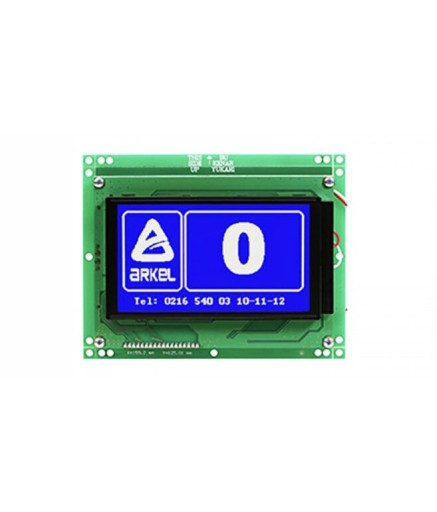 Плата контроля вызова кабины лифта ARKEL BC-LCD240128