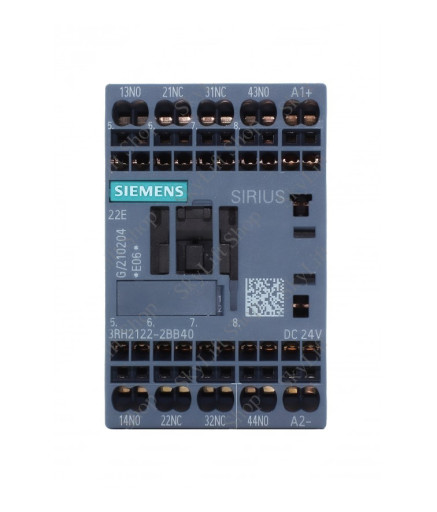 Контактор станції керування ліфта SIEMENS 3RH2122-2BB40